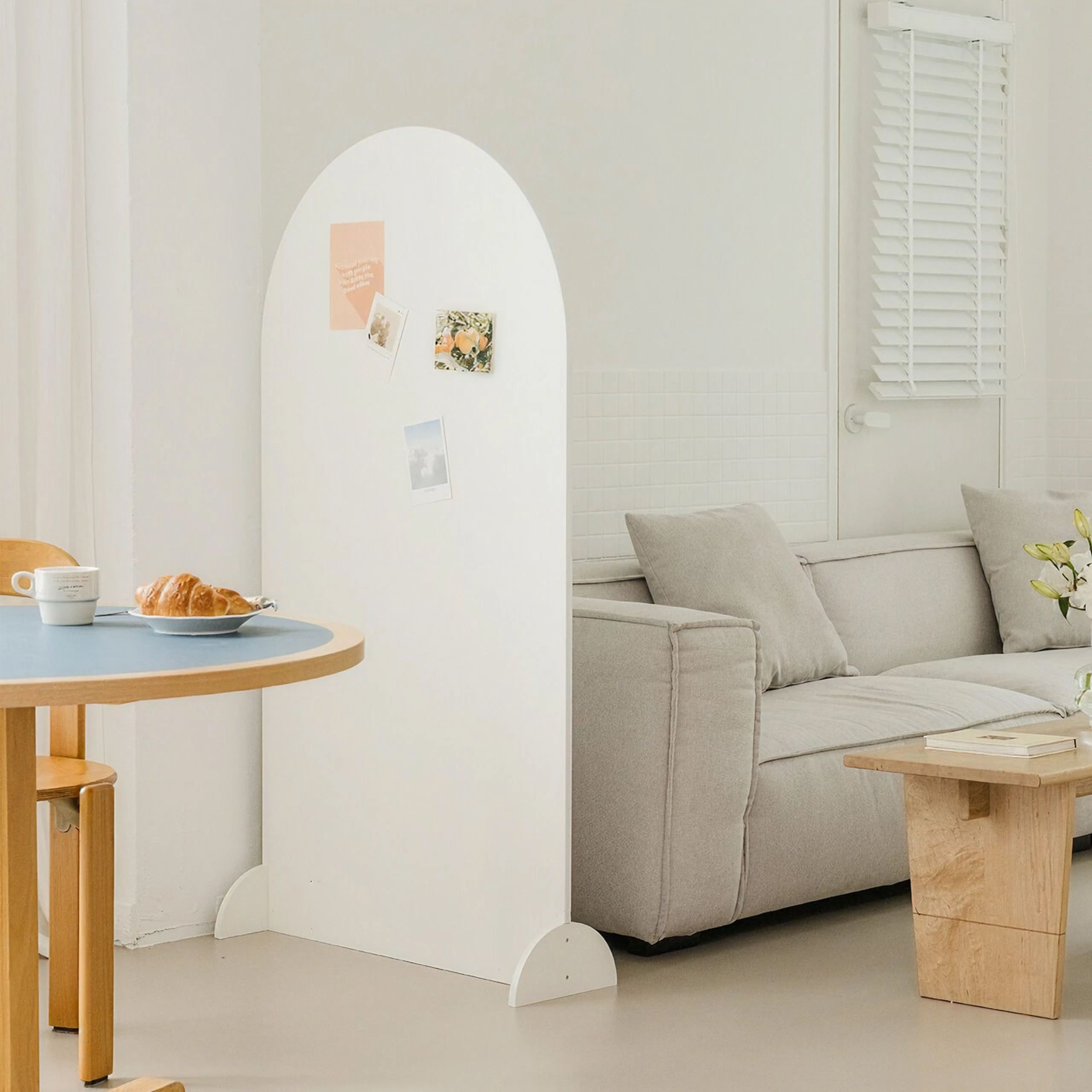 woodray ＼週末限定セール／ ベル ラウンド パーテーション［2色・2