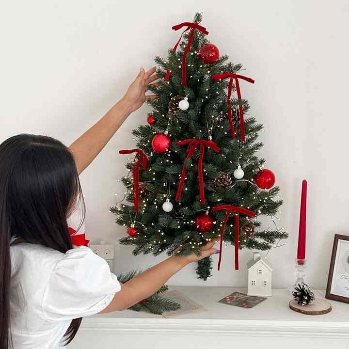 HANGING ウォール クリスマスツリー フルセット［3カラー・3サイズ］