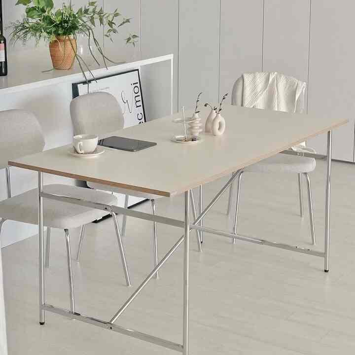 16piece MID-CENTURY ダイニングテーブル 楕円形 140cm［6色