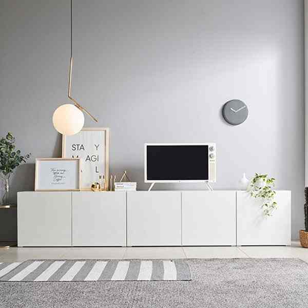 ROMANCE ミニマル ハイタイプ 収納棚 120cm［2色］