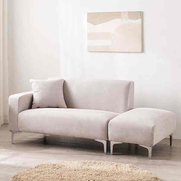 Moody 2人掛けソファ＆スツール［2色］