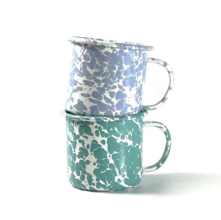 エナメル ホーローマグカップ 350ml 2点セット