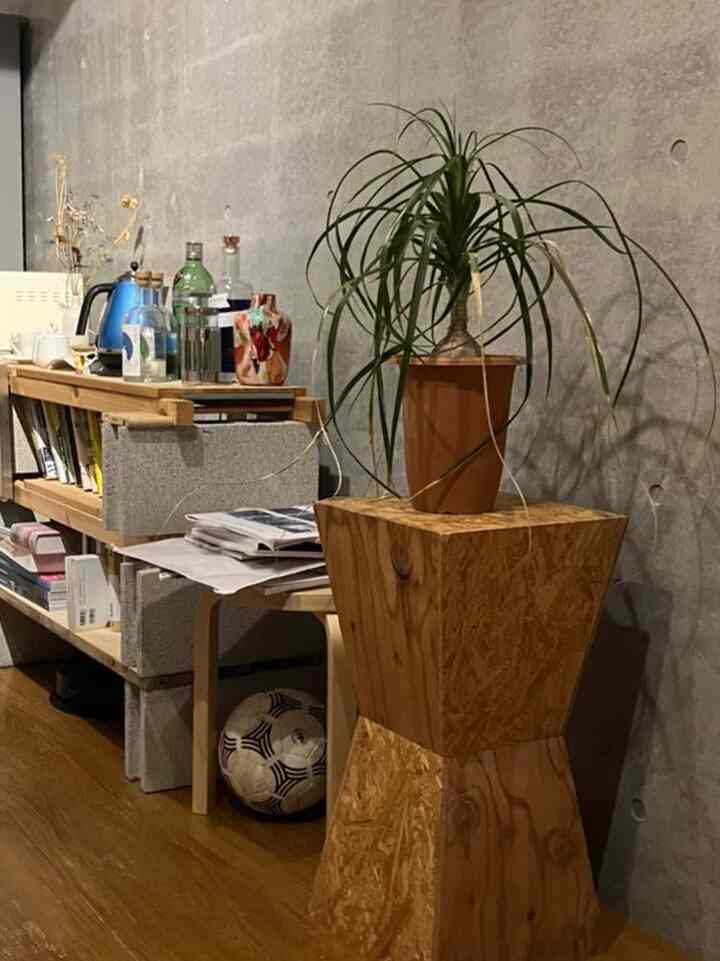 プリミティブなモノに溢れた空間
#stool60 #Artemide #AlvarAalto 