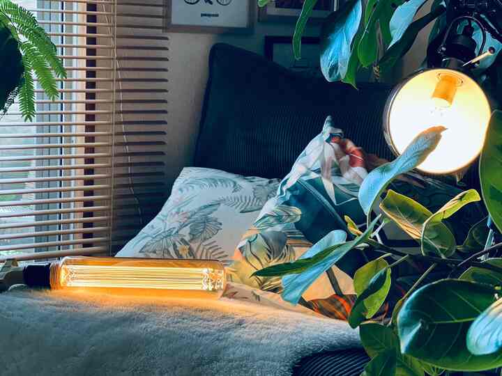 エジソンバルブのレトロな雰囲気好き💛


#ローソファー　#エジソン電球 #IKEA #IKEA照明 
#和室インテリア　#ダウンライト #照明インテリア 
#照明効果 #照明おすすめ 