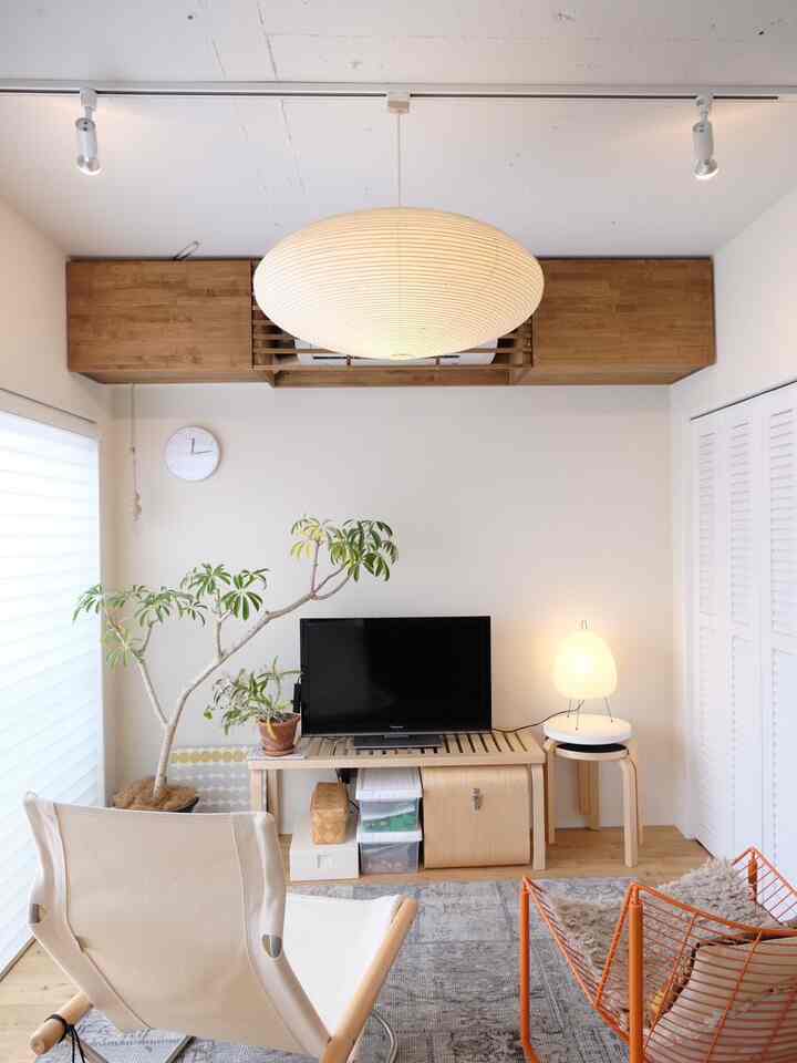 ニーチェアは使わない時はたたんでます。

#リビング #ニーチェアX #isamunoguchi