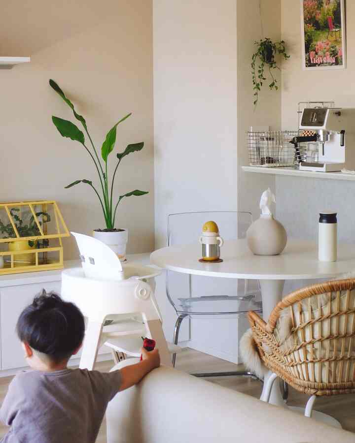 子どもがいてもすっきり心地よく過ごせる空間、を心がけています。

植物やラタン、透明チェアなどで抜け感とあたたかさを🪑

お気に入りは朝のコーヒータイムを楽しむキッチン横のスペース☕️

日々の暮らしが少しでも楽しく、やさしくなるような工夫をこれからも続けていきたいです。

#子供のいるリビング #今日の部屋 #トービアス #ストッケステップス #cozyhome #リビングダイニング #観葉植物のある部屋 #roomdesign #植物と暮らす #cozylivingroom #ohouseアンバサダー