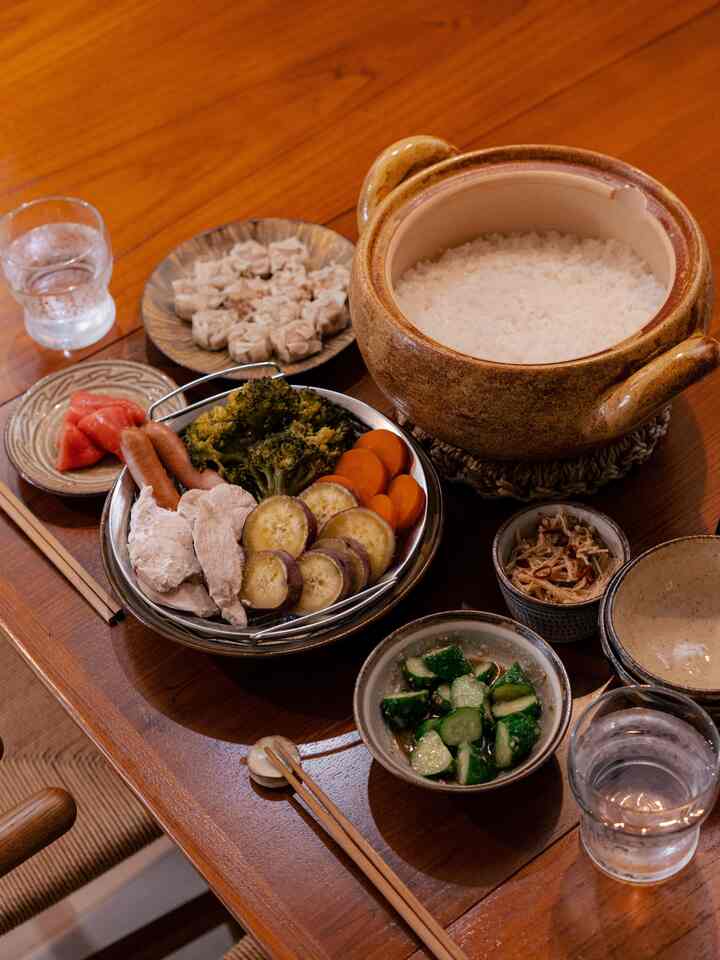 #蒸し器 #食卓 #キッチン #ダイニング