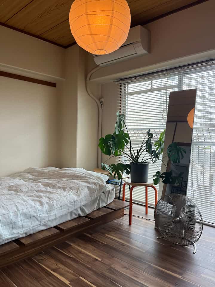 #寝室 
#ベッドカバー 
#IKEA寝具 