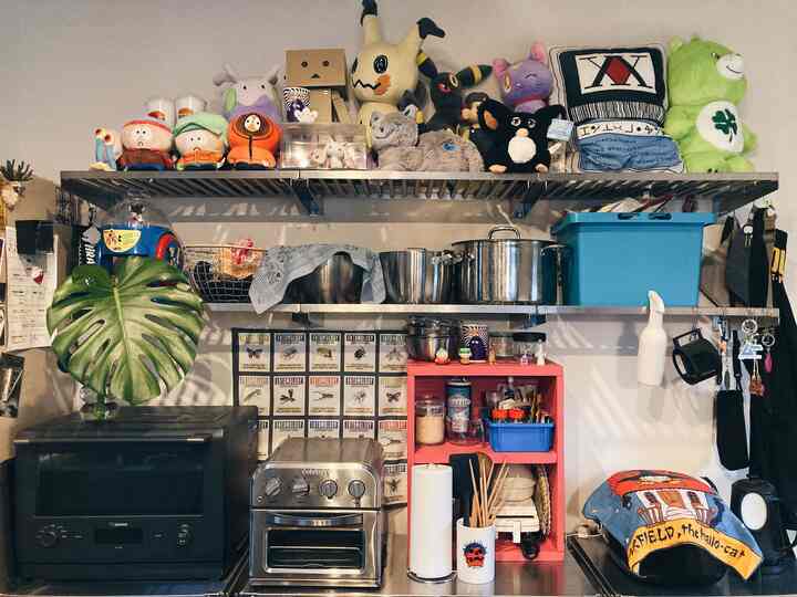 #キッチン #キッチン背面 #kitchen #飾り棚