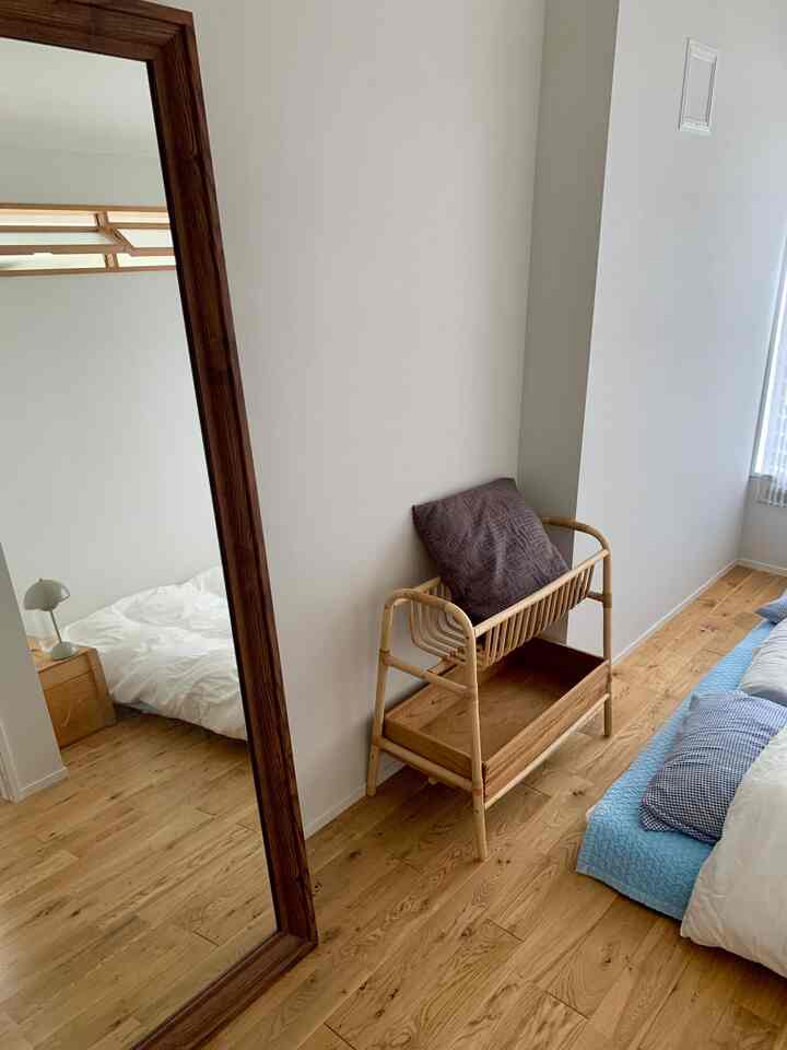 ２人の子供の部屋予定の部屋を今は川の字で寝ています。 #マットレス #イブル #IKEA