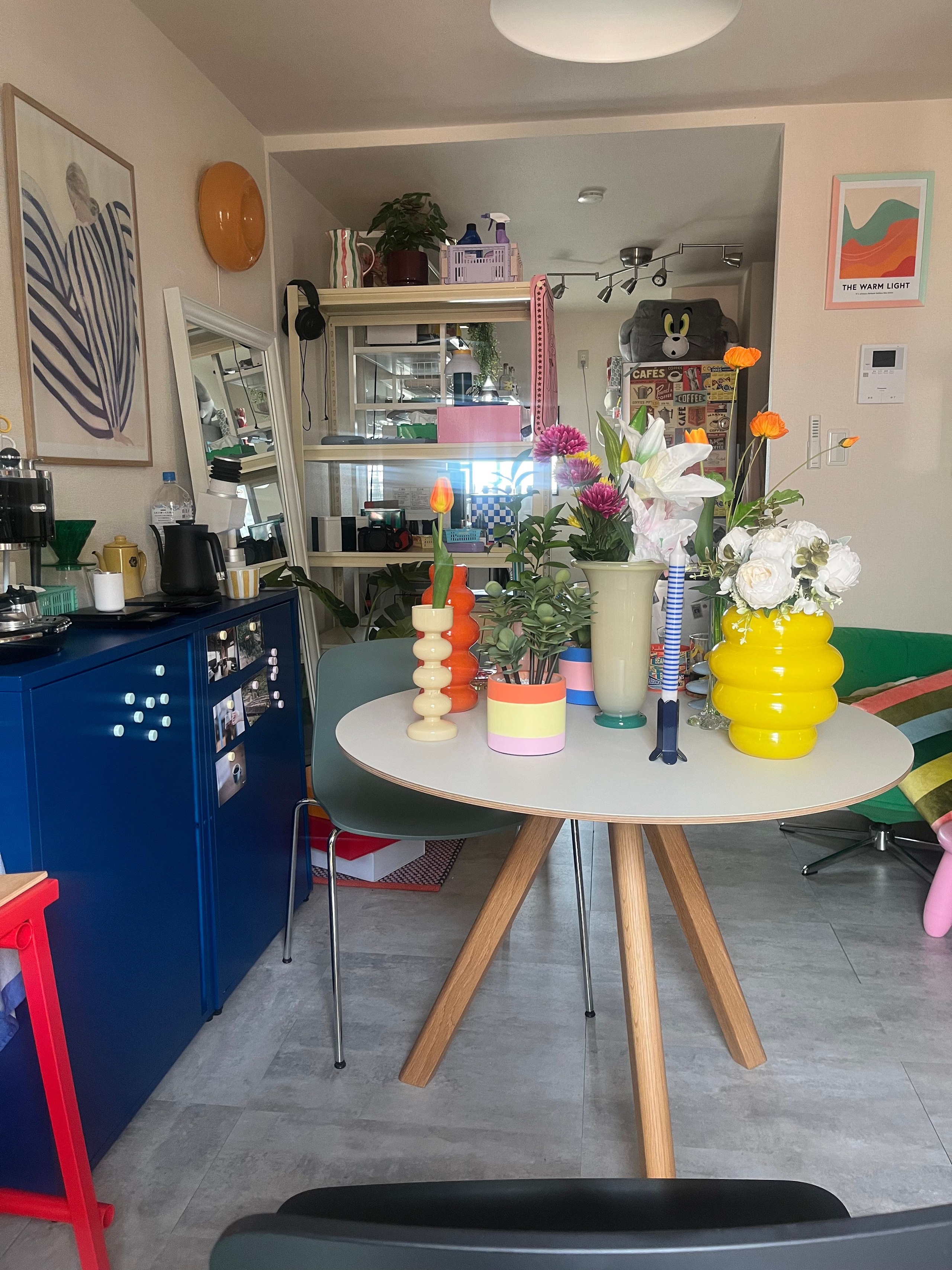 GREEN LIFE‼️ピエロのオーナメント　新よいどれピエロ　花瓶 狂気！ゾンビ花子ちゃん100体！！ ～捨てる花のための一輪挿し