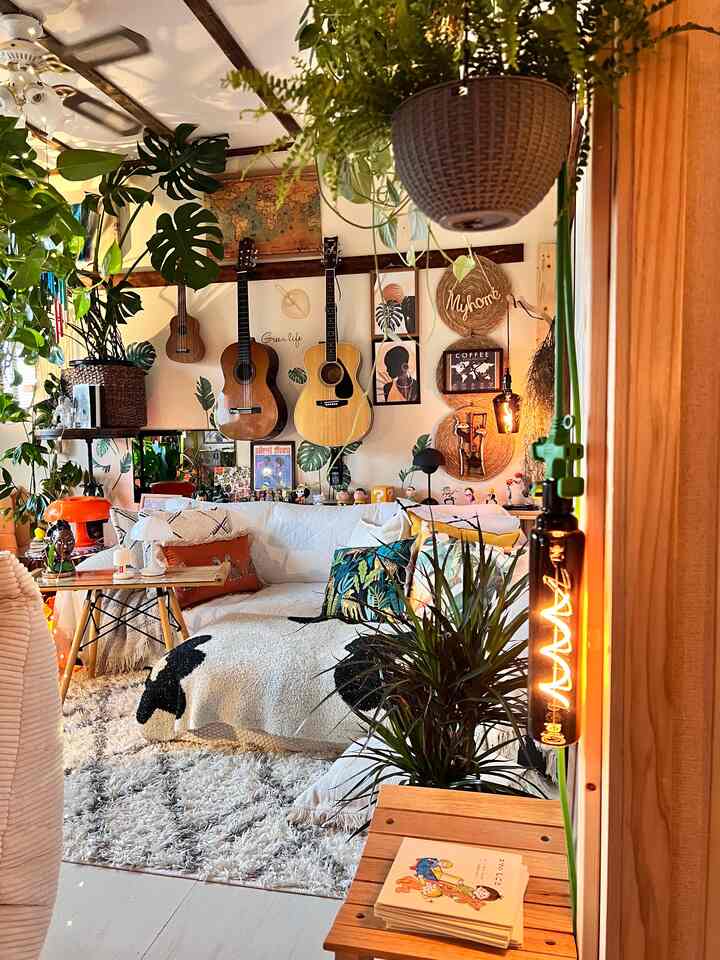 #和室　#リビング 
#3DK #団地 #リゾート 
#白色 #ナチュラルインテリア 
#カラフルなインテリア 
#観葉植物 #DIY 