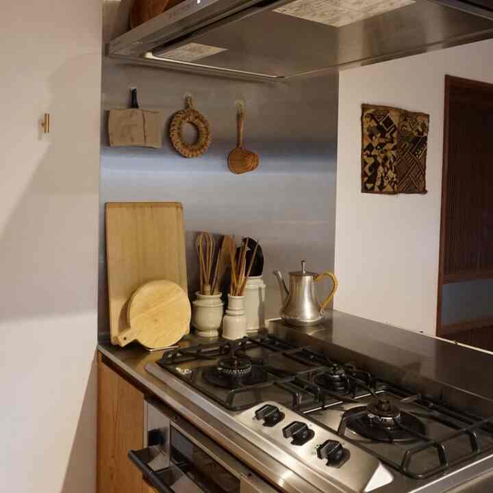 My kitchen.
お気に入りだけ。 

#造作キッチン
#kitchen
#scope
#クバ布
