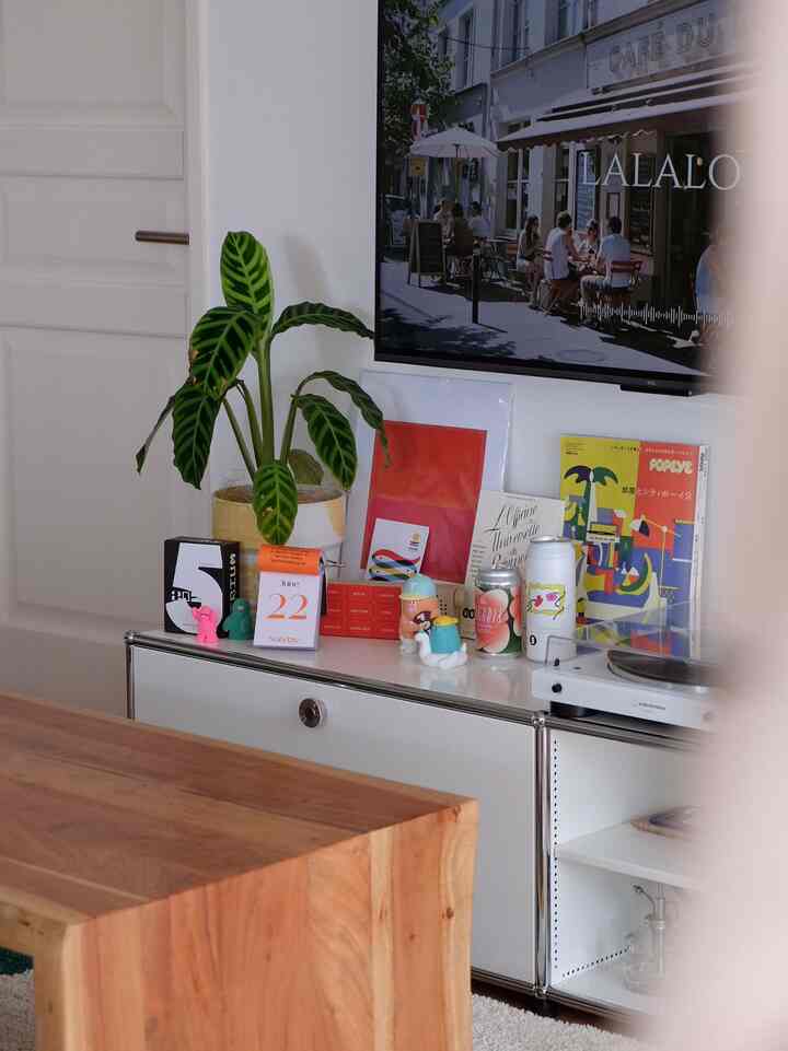 お気に入り、好きなもの、だけを置くスペース🔥

┈┈┈┈┈┈┈┈┈┈┈┈┈┈┈┈

#グリーンのある暮らし #リビングダイニング　　
#マンションインテリア　#マンション
#2ldk #2人暮らし　#フルリノベーション
#中古マンションリノベーション #中古リノベ #中古リノベーション　#テレビ台 #テレビ棚 