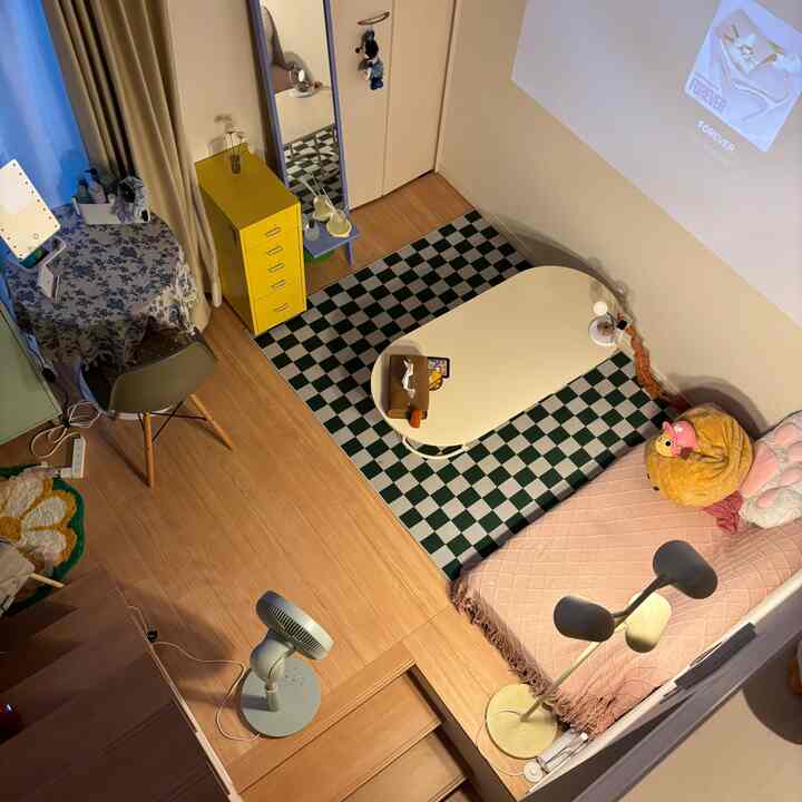 My current room ✨️
I want to make it more colorful

#DIY #복층 #ロフト付きワンルーム #ロフト #一人暮らし #자취 #カラフル #IKEA家具