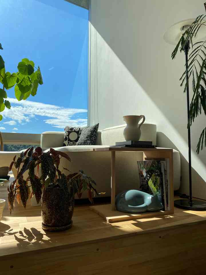 夏の陽射しが暑い🫠

#vitra
#北欧インテリア 
#living
#sofa