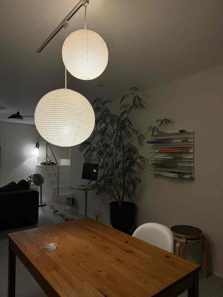 お　や　す　み　🌝
.
.
.
.
#artek
#vitra
#hay
#akari
#ikdea
#flos
#myhome
#北欧
#ミッドセンチュリー
#マイホーム