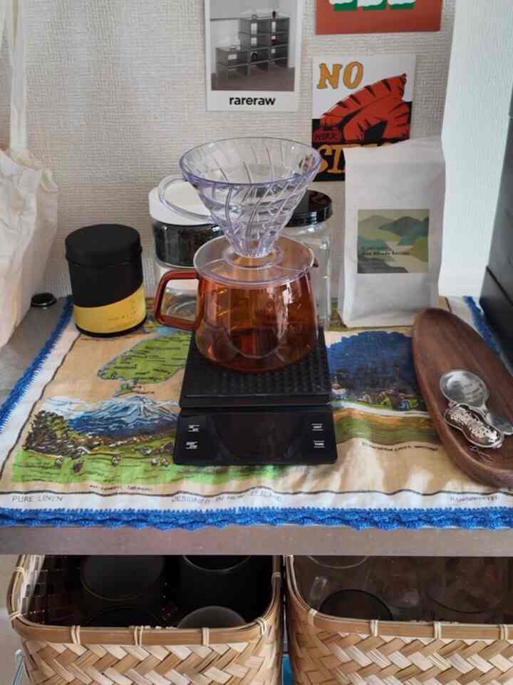 My favorite coffee space ☕️🧊

#CoffeeTable #IKEA #KINTO #HARIO