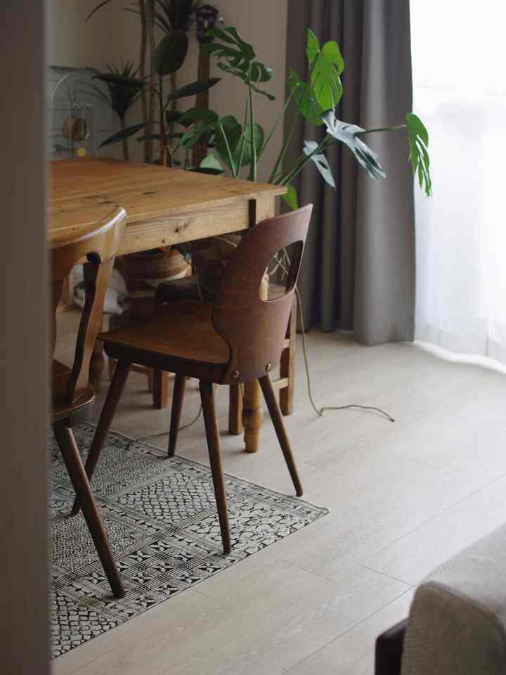 #ダイニング #ダイニングインテリア #テーブル #ダイニングテーブル #2LDK #二人暮らし #ヴィンテージチェア 