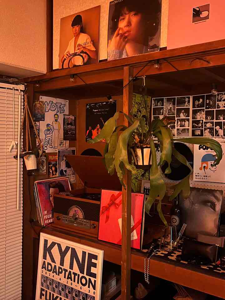 #レコードプレイヤー
#押入れ