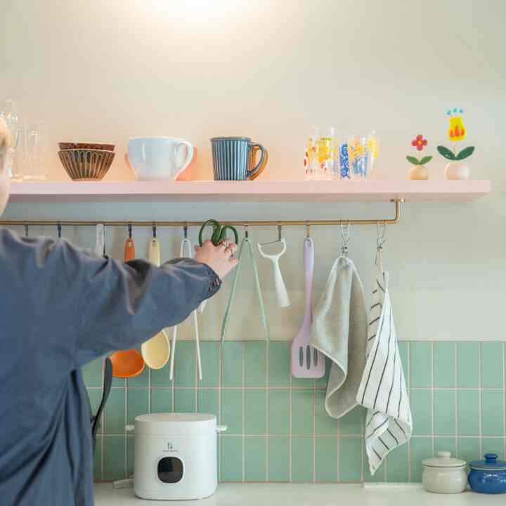 #カラフルなインテリア #カラフルなキッチン
#キッチンインテリア