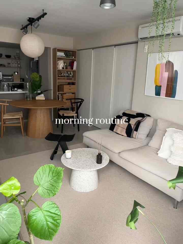 #morningroutine #北欧インテリア #2ldk #シンプルインテリア