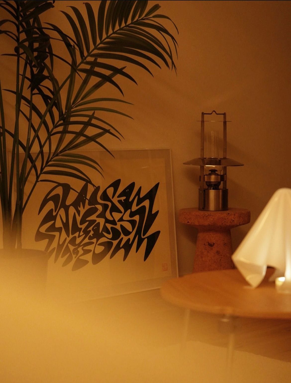 Erik Magnussen】Stelton ship´s ランタン 43cmを使ったインテリア