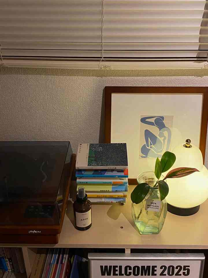 My favorite books 🪞
I hadn't had the time and had been putting this pot lid organizer to good use, but I finally got to use it!
#singleliving #一人暮らし部屋 #一人暮らしインテリア #IKEA #IKEA収納 #レコードプレーヤー #ブラインド #間接照明