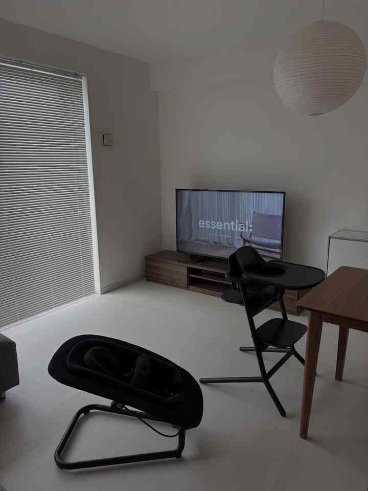 #ベビーチェア #ハイチェア #バウンサー #赤ちゃんのいる暮らし #リビングインテリア