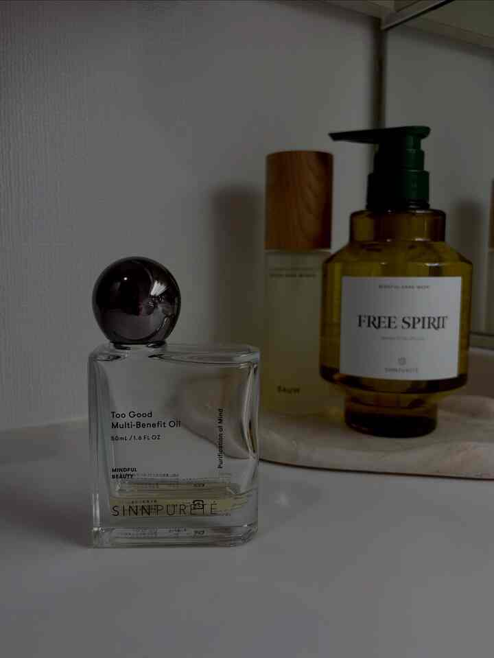 #洗面所 #洗面所インテリア #脱衣所 #シンピュルテ #ルームスプレー #baum