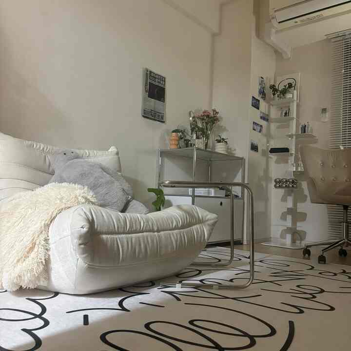 このラグかわいい 
#韓国風 
#モジュール家具 
#ラグ 
#ソファおすすめ 