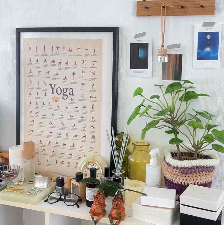 お気に入りのヨガポスター
あえてごちゃつかせるのがすき🪴🪧
#実家暮らし #実家 #ポスター 