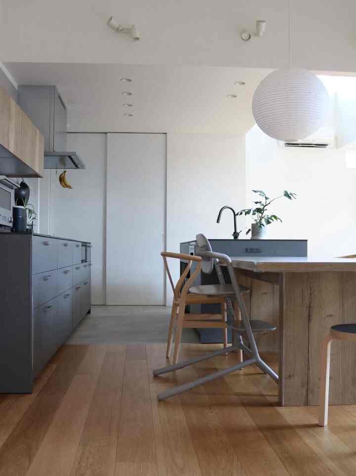 grey × wood のダイニング🩶そしてブラックで締めています🫶

#ダイニング
#dining
