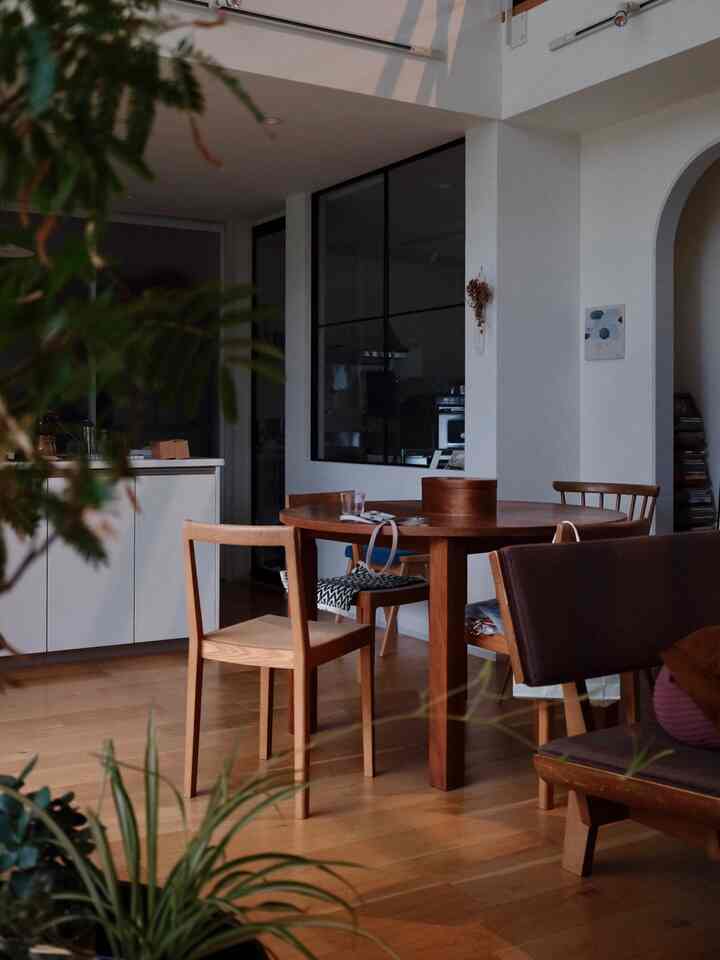 大きい窓は、大阪府泉大津市のBaum Order Furnitureさんで別注で作ってもらいました
#アイアン窓 