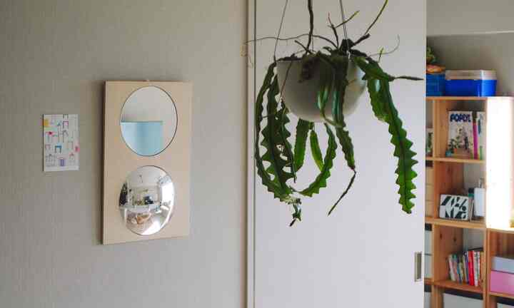 I bought a cute mirror from ohouse 🪞

The top is a regular mirror,

and the bottom is like a fisheye lens?

It reflects your entire body.

It looks great whether it's hanging on the wall or standing on its own 🦙

I still love colorful things,

but I wanted more natural materials in my room,

so I'm gradually adding more wooden items 🪵


#LifeWithKids #マンション暮らし #シンプルインテリア #こどもと暮らす#NaturalInterior #北欧インテリア#LifeWithKids #子育てインテリア #日々の暮らし#TimeAtHome #暮らしを楽しむ #部屋づくり