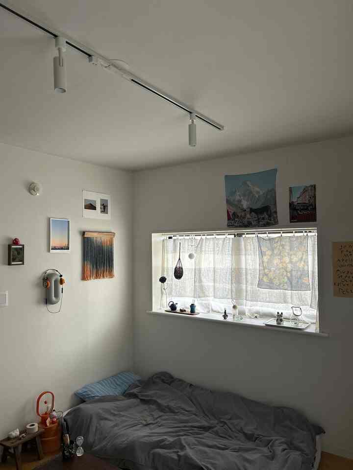 ワンルーム /  ベッドルーム

#インテリア #インテリア家具 #インテリア配色 
#インテリア配色 #インテリア小物 #インテリアオブジェ #ワンルーム家具配置 #ワンルームインテリア #ワンルームベッド #ワンルーム 