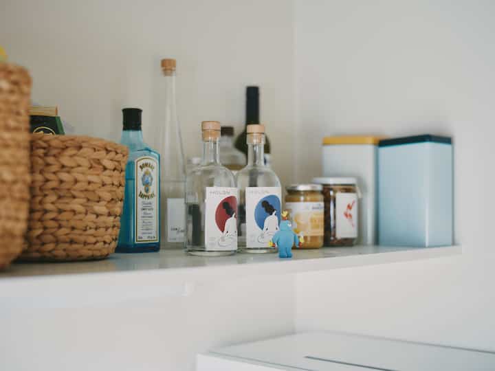 ジントニックにハマり中🪽
#キッチン　#ジントニック　#hay #無印良品