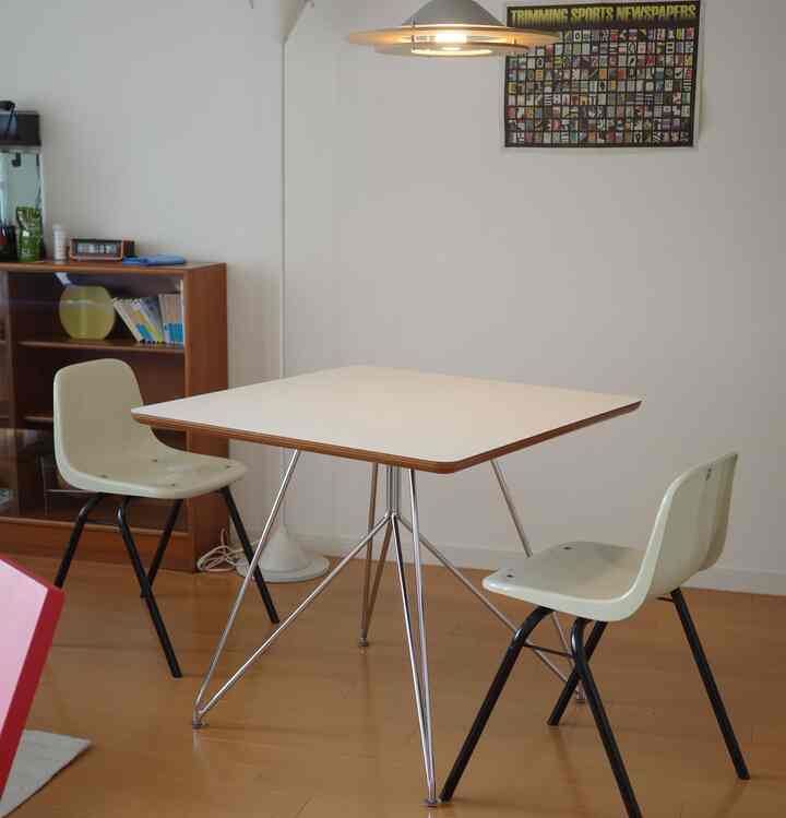 柳宗理と剣持勇、
同時期のデザイナーのプロダクト

# ダイニングテーブル #柳宗理 #剣持勇