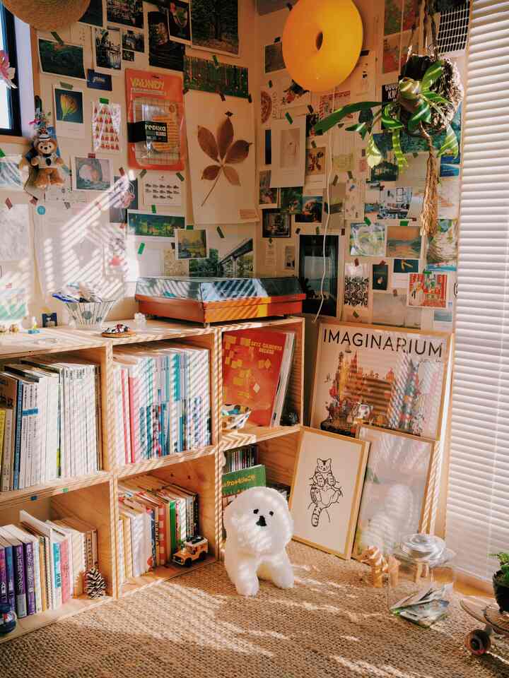 Kamar 6 tatami | Rak buku favoritku di kamar single-ku 📚

#rak buku #ブックシェルフ #ボックス #一人暮らし #リビング #IKEA #イケア
