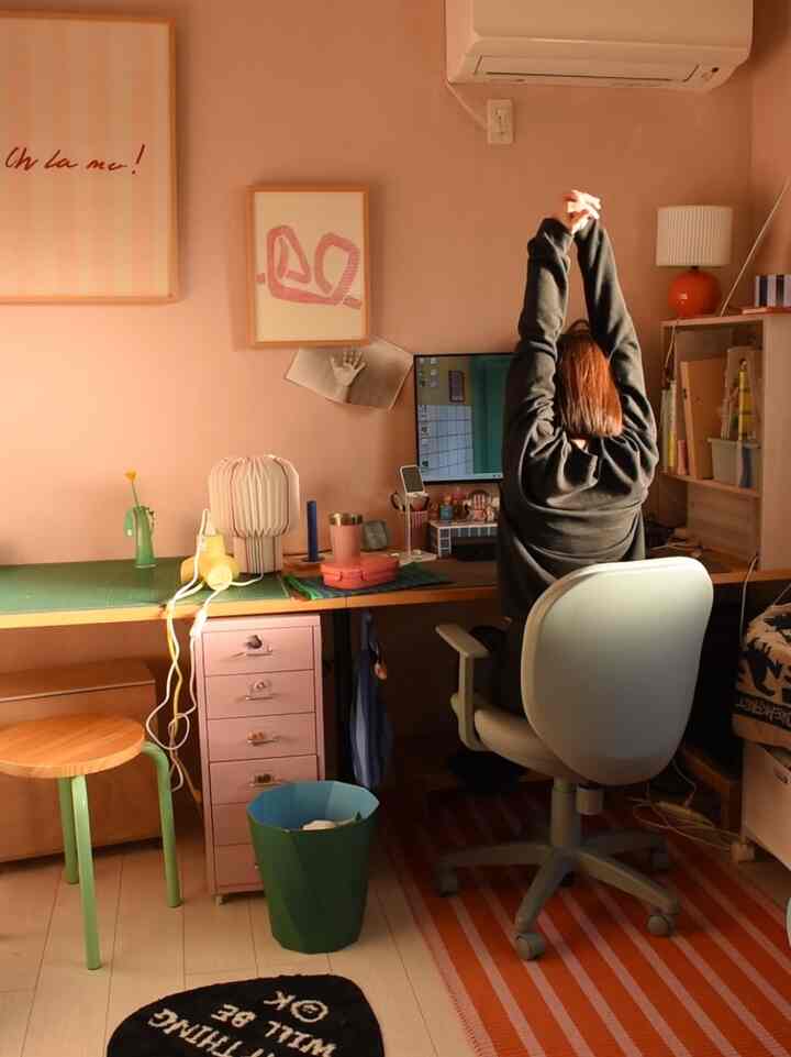 I work here every day.
#Workroom #desktour