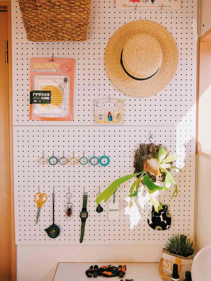 6畳 | ワークスペース| ひとり部屋 🏡

#有効ボード　#デスク　#ワークスペース　#IKEA #イケア　#idee #部屋　#一人暮らし　