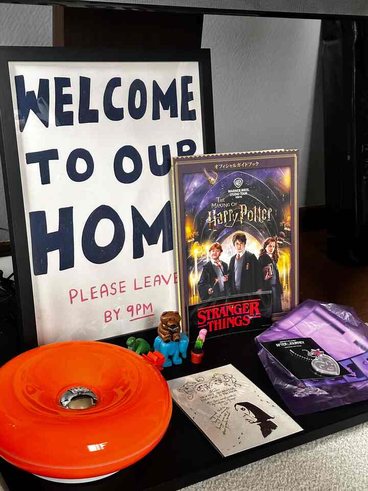 #実家
sheinのポスターが可愛い🖤