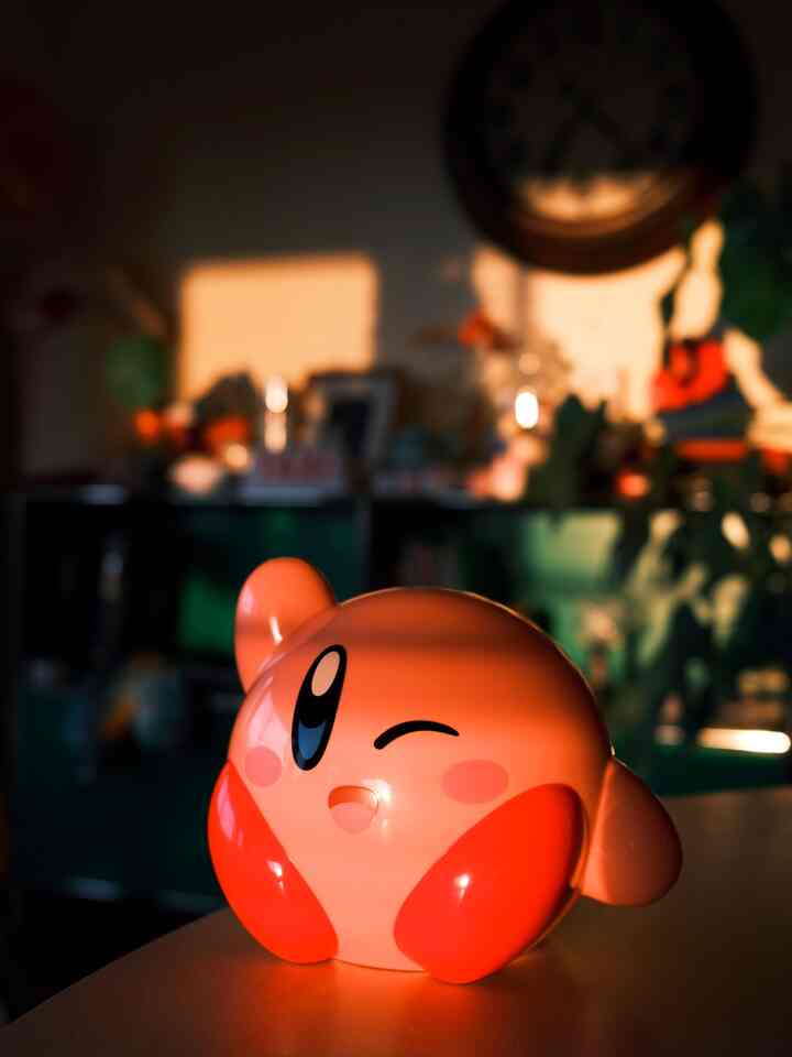 カービィ貯金箱、酔っ払って入ったスーパーで売られてて即購入笑

#カービィ
#貯金箱
#ダイニング
#ダイニングテーブル
#かわいい
#中古マンションリノベーション
#中古マンション