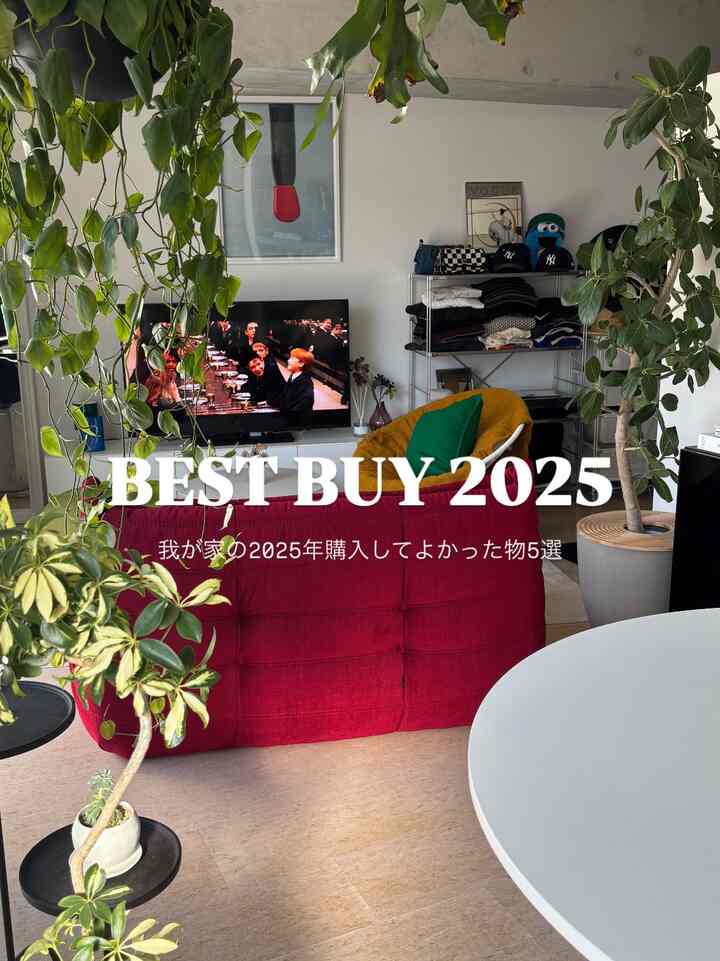 BEST BUY 2025年🌱
Instagramにも載せておりますが、こちらでも🤍
ぜひ、見ていってください！！


#インテリア　#interior #賃貸　#東京　#ベストバイ　#BESTBUY 