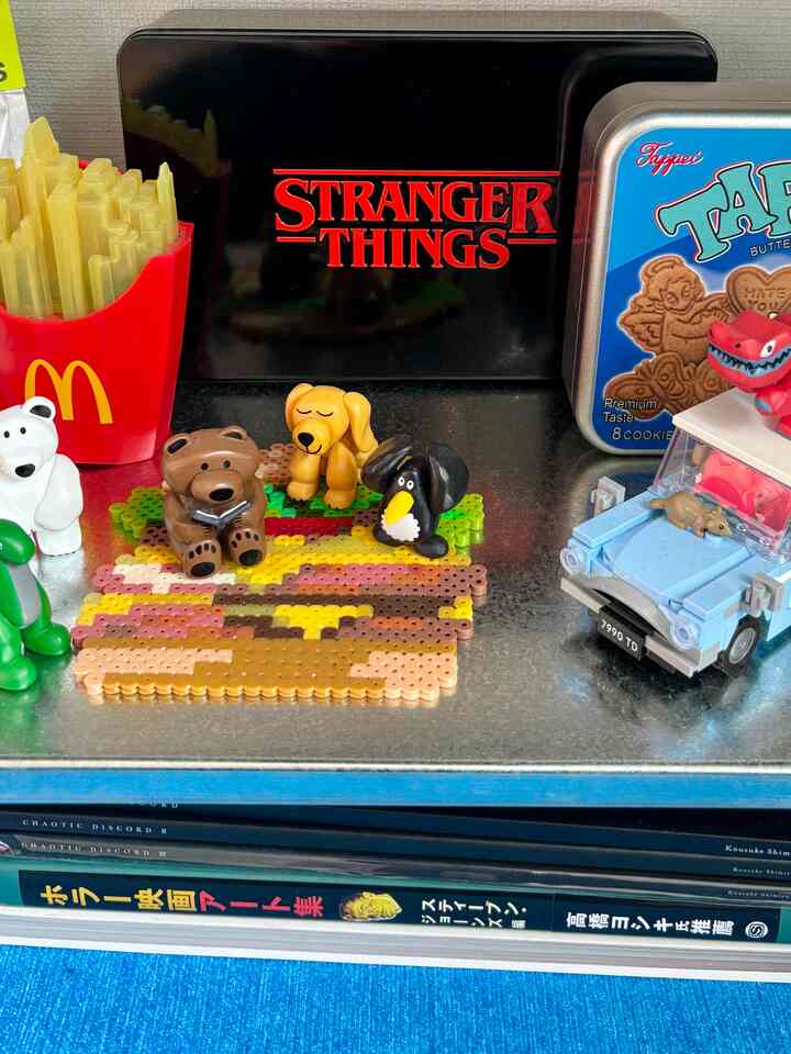 年末に一気見したSTRANGER THINGS×3COINS👻
#IKEA #1LDK #趣味 #アメリカン #3COINS #ガチャガチャ #HYLLIS #カラフル部屋