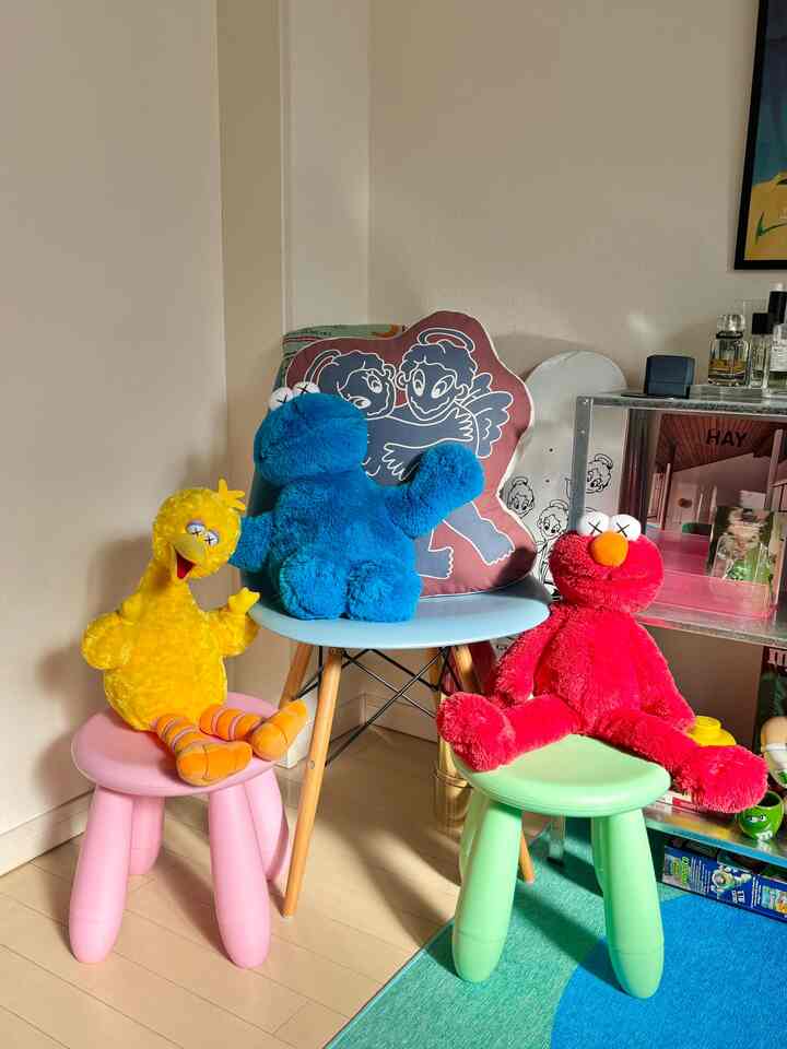 My favorite MAMMUT 👦🏼🪑
#IKEA #MAMMUT #アメリカン雑貨屋 #イケア #カラフル部屋 #チェア #1LDK #ぬいぐるみ