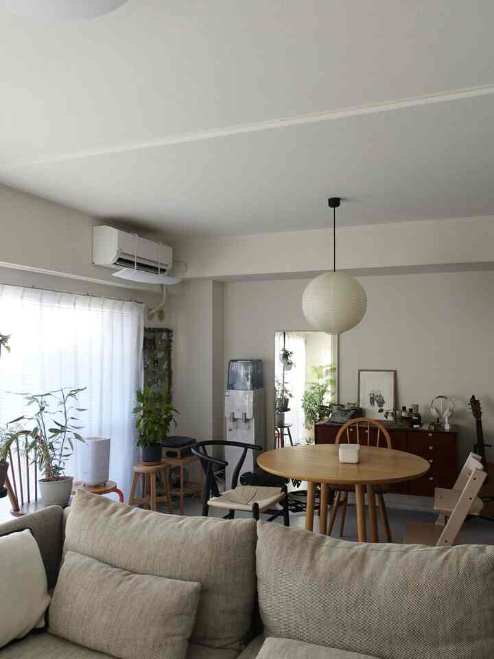 #リビングダイニング #築45年賃貸 #北欧モダン