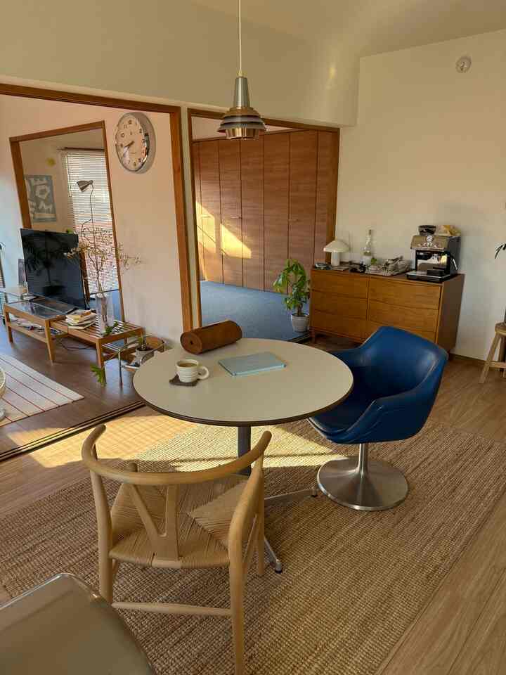 ナチュラルだけどどこか垢抜けたお部屋🏠
#ナチュラルインテリア　#賃貸インテリア　#2026Ohouse新生活　#暮らしを楽しむ