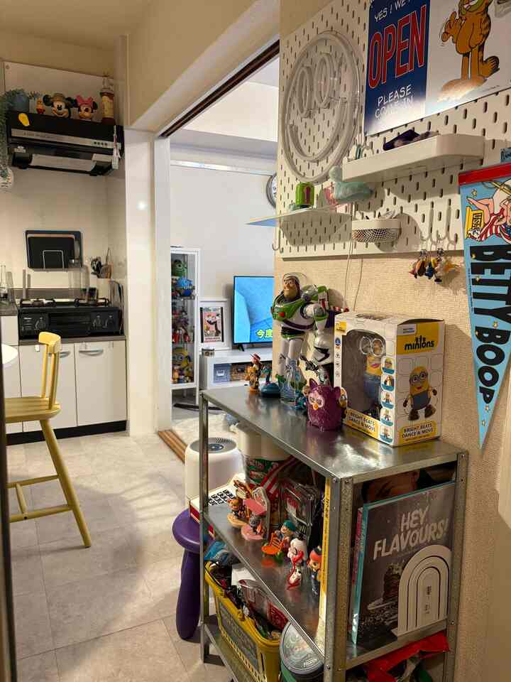 IKEAとアメリカン雑貨なおうち🏠
#築古マンション
#2ldk
#IKEA
#アメリカン雑貨
#カラフルインテリア