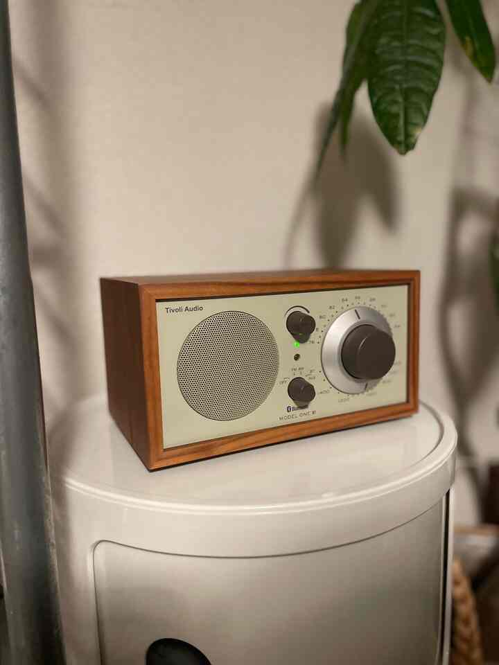 ずっと欲しかったチボリオーディオをお迎え♪
お譲りいただいたものですが、音質も良く気に入ってます🌿

#チボリオーディオ 
#tivoliaudio
#リビング